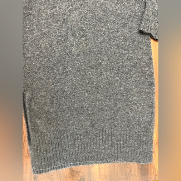 Daily Practice Karigan Sweater Midi Turtleneck Dress Size Small P Dark Gray GUC - Picture 15 of 16